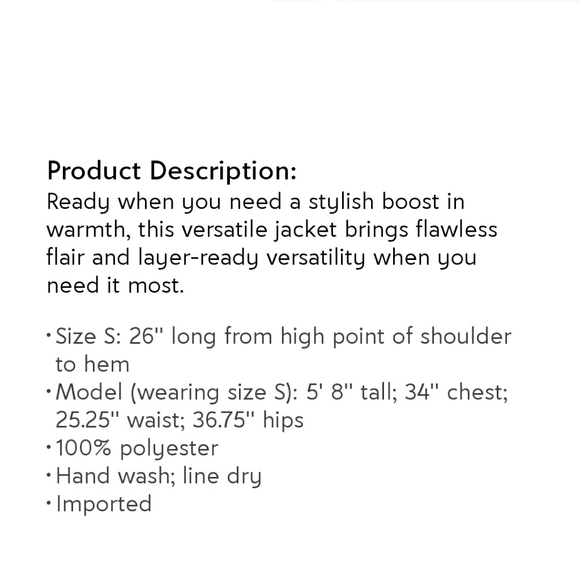 Furry Beige Leopard Print Bomber Jacket 1X NWT - Picture 9 of 9